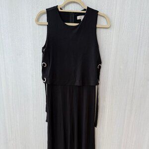 (SALE ENDS TODAY) Michael Kors Black Sleeveless Wide-Leg Jumpsuit – XS